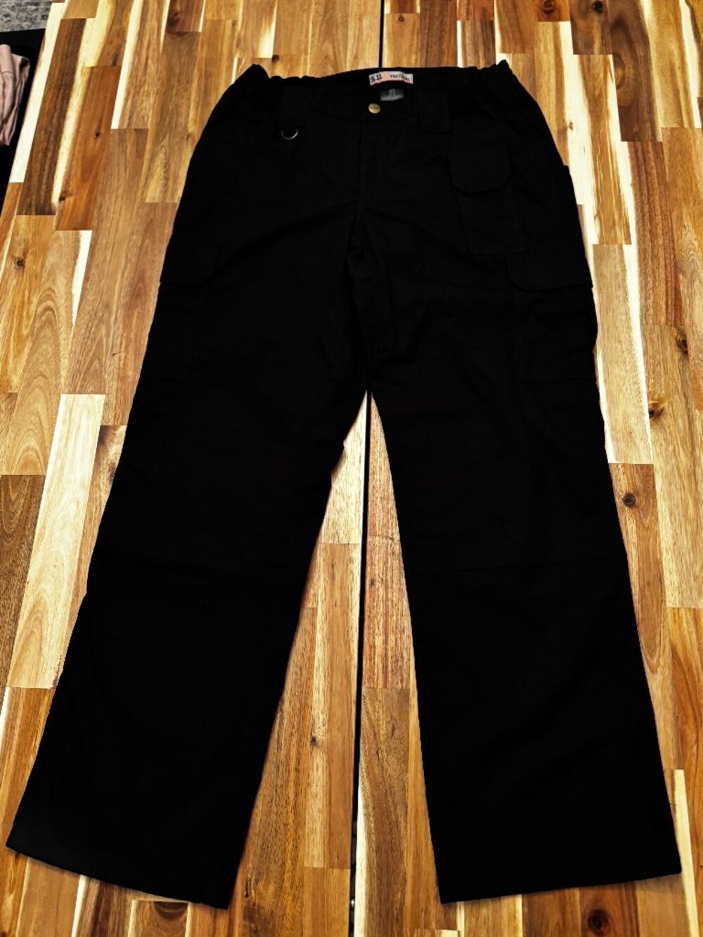 5.11 Tactical Women’s Black Cargo Pants Sz10 Regular Utility Straight Leg (2094)